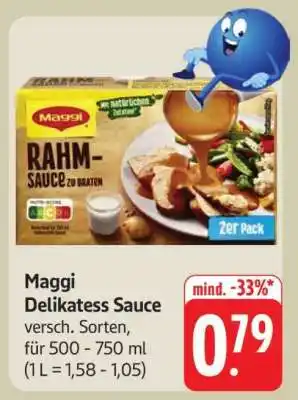 Edeka Maggi Delikatess- Sauce Angebot
