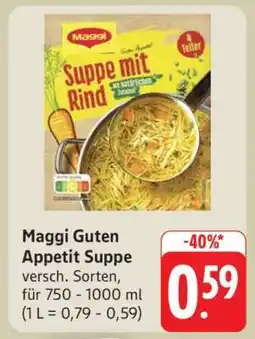 Edeka Maggi Guten Appetit Suppe Angebot