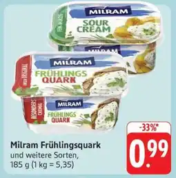 Edeka Milram Frühlingsquark Angebot