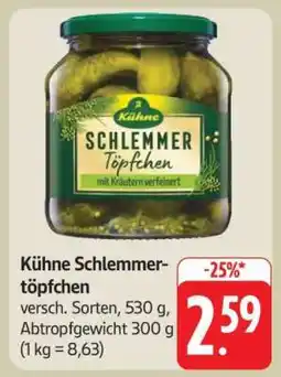 Edeka Kühne Schlemmertöpfchen Angebot