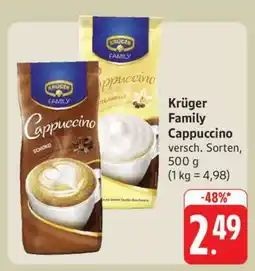 Edeka KRÜGER Family-Cappuccino Angebot