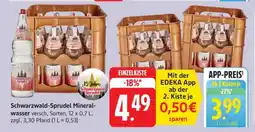 Edeka Schwarzwald-Sprudel Mineralwasser Angebot