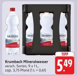 Edeka Krumbach Mineralwasser Angebot