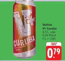 Edeka Veltins V+ Curuba Angebot