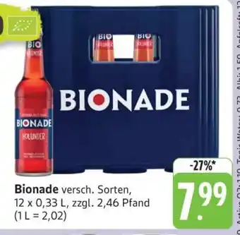 Edeka Bionade Angebot