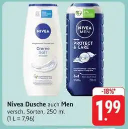 Edeka Nivea Dusche auch Men Angebot