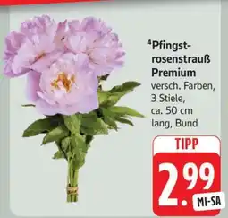 Edeka Pfingstrosenstrauß Premium Angebot