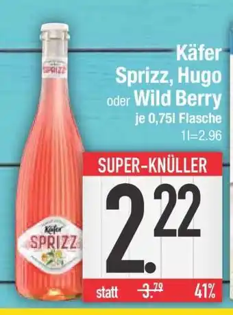 Edeka Käfer Sprizz, Hugo oder Wild Berry Angebot