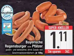 Edeka Bayerische Regensburger oder Pfälzer Angebot