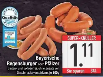 Edeka Bayerische Regensburger oder Pfälzer Angebot
