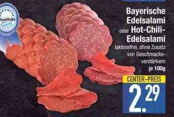 Edeka Bayerische Edelsalami oder Hot-Chili-Edelsalami Angebot