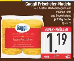 Edeka GAGGLI Frischeier Nudeln Angebot