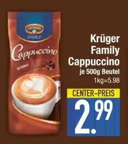 Edeka KRÜGER Family-Cappuccino Angebot