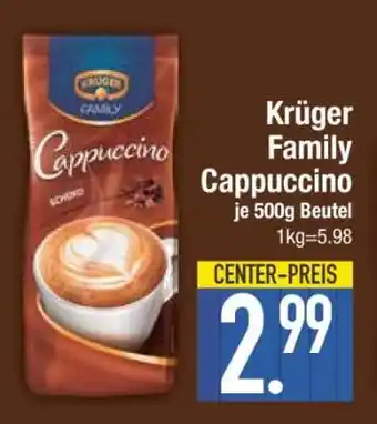 Edeka KRÜGER Family-Cappuccino Angebot