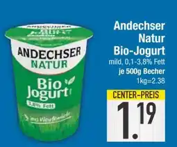 Edeka Andechser Natur Bio-Jogurt Angebot