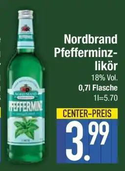 Edeka Nordbrand Pfefferminzlikör Angebot