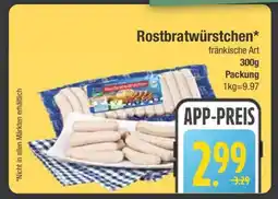 Edeka Rostbratwürstchen Angebot