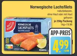 Edeka Norwegische Lachsfilets Angebot