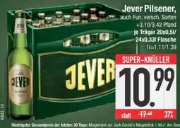 Edeka Jever Pilsener Angebot