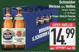 Edeka Schneider Weisse oder Helles Angebot