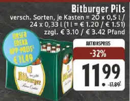 Edeka Bitburger Pils Angebot