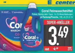 Edeka Coral Feinwaschmittel Angebot