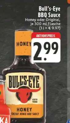 Edeka BULL'S EYE BBQ-Sauce Angebot