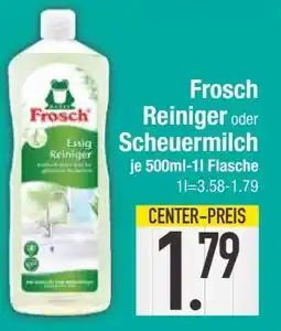 Edeka Frosch Reiniger oder Scheuermilch Angebot