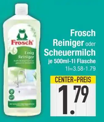 Edeka Frosch Reiniger oder Scheuermilch Angebot