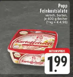 Edeka POPP Feinkostsalate Angebot