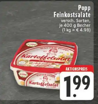 Edeka POPP Feinkostsalate Angebot