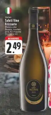 Edeka Saluti Vino Frizzante Angebot