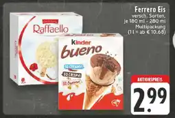 Edeka FERRERO Eis Angebot