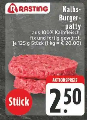 Edeka Kalbs-Burgerpatty Angebot