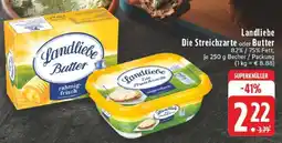 Edeka Landliebe Die Streichzarte oder Butter Angebot