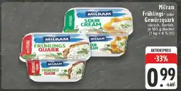 Edeka Milram Frühlings- oder Gewürzquark Angebot