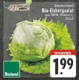 Edeka Bio-Eisbergsalat Angebot