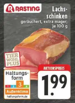Edeka Rasting Lachsschinken Angebot