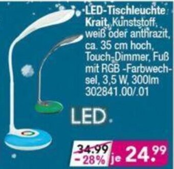 Möbel Boss LED Tischleuchte Krait Angebot