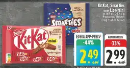 Edeka KitKat, Smarties oder Lion mini Angebot