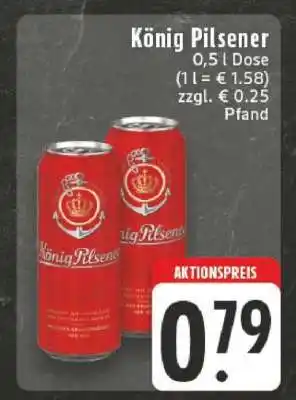 Edeka König Pilsener Angebot