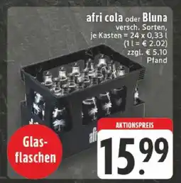 Edeka Afri Cola oder Bluna Angebot