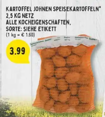Edeka Kartoffel Johnen Speisekartoffeln Angebot