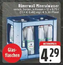 Edeka Römerwall Mineralwasser Angebot