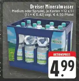 Edeka Dreiser Mineralwasser Angebot