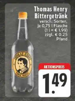 Edeka THOMAS HENRY Bittergetränk Angebot