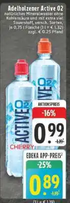 Edeka Adelholzener Active O2 Angebot