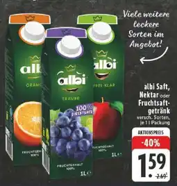 Edeka Albi Saft, Nektar oder Fruchtsaftgetränk Angebot