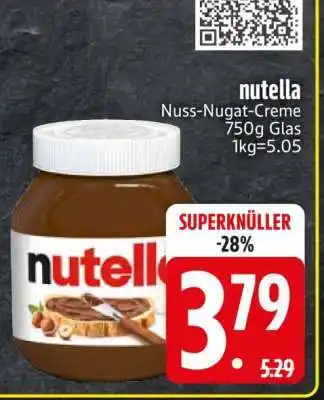 Edeka Nutella Nuss-Nugat-Creme Angebot