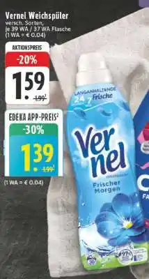Edeka Vernel Weichspüler Angebot